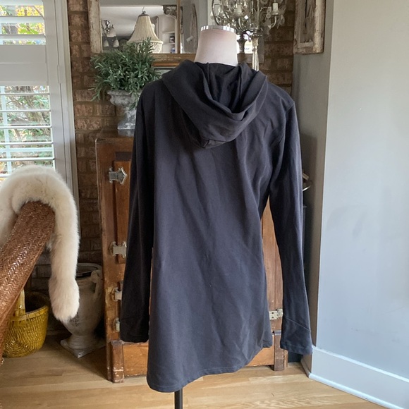 CLOAK HOODED CAPE JACKET HIDDEN IN PLAIN SIGHT UNIQUE SMALL EXCELLENT  GOTH - Picture 6 of 8
